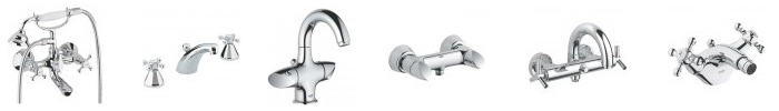 Двухвентильные смесители Grohe Двухвентильные смесители Grohe