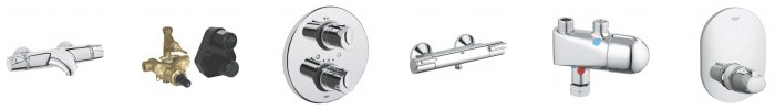 Термостатические смесители Grohe Термостатические смесители Grohe