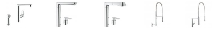 Монтаж смесителей Grohe для кухни на два отверстия Монтаж смесителей Grohe для кухни на два отверстия